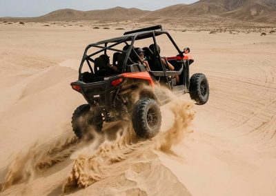 Passeio offroad de buggy para 4 pessoas com a Taruga Sal tours pela ilha do Sal em cabo verde
